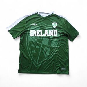 Lansdowne Ireland Sublimated Performance Rugby Jersey Men's XXL Green White